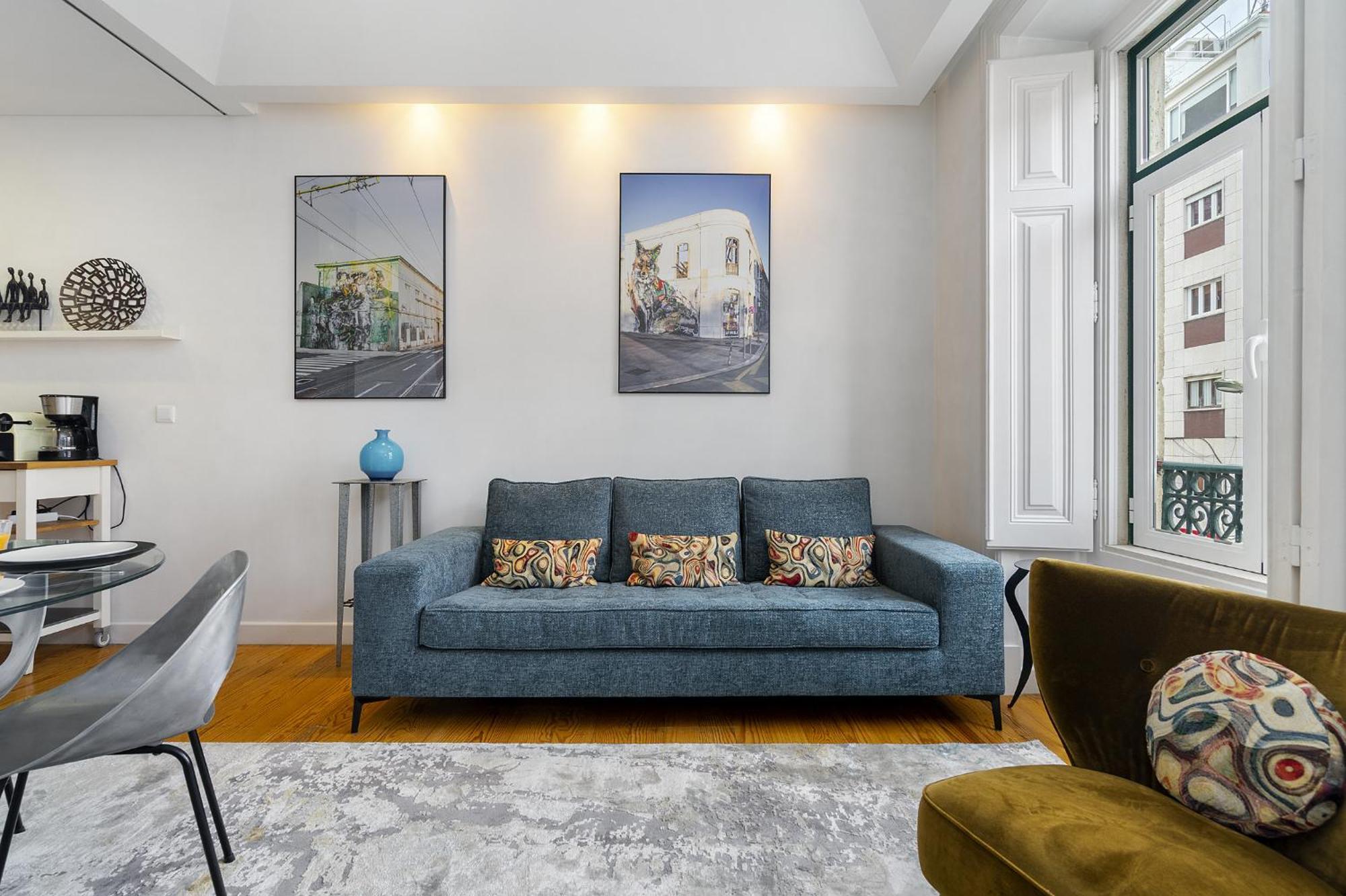 Whome Boho-chic Santos Apartment: Industriais 7 Lissabon